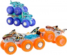 Mattel HYJ29 Hot Wheels Mt Power Smashers Bi-Pack Veicolo Giocattolo 3+