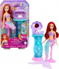Mattel JBF86 Disney Princess Ariel con Specchiera Magica Bambola 3+