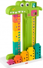 Mattel JCT13 Coccodrillo Conta e Gioca Prima Infanzia per Bambini da 3+ anni