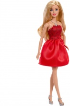 Mattel JGD25 Barbie Mattel 80Th Ruby Red Doll Bambola per Bambini da 3+ anni