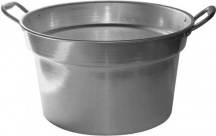 Mchr OL0CAL240W Pentola Caldaia Pentolone Salse in Alluminio cm 40 h. 21,0 Basic