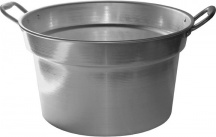 Mchr OL0CAL248W Pentola Caldaia Pentolone Salse in Alluminio cm 48 h. 26,5 Basic
