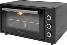 Melchioni 118380045 Forno Elettrico Ventilato 45 Litri 1634 Watt Max 300�C Nero