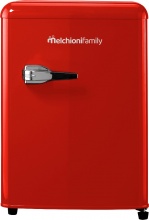 Melchioni 118700261 Mini Frigo Frigobar Minibar 45 Litri Classe E Rosso  Siberia