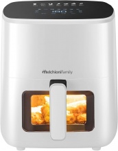 Melchioni MARIANNA NEW Friggitrice ad Aria 5 Litri 1500 Watt Air Fryer Bianco