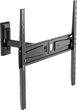 Meliconi 580468 Supporto TV Staffa per Televisori da 40" a 65" Max 35 Kg Nero