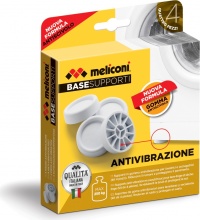 Meliconi 656102 Base Supporti Antivibrazione per Lavatrice