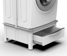 Meliconi Extra Kit colonna asciugabiancheria Bianco