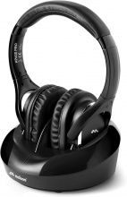 Meliconi HP 600 PRO Cuffia TV Wireless senza fili portata 30 metri colore Nero