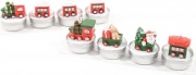 Mercury 75182 Set 4 Candele a forma di Trenino