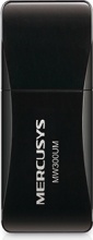 Mercusys MW300UM Scheda di Rete e adattatore USB 300 Mbits