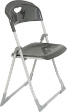 Metal Far 240A Sedia per Esterni Pieghevole Metallo 93x48x6 cm Ardesia Brasil