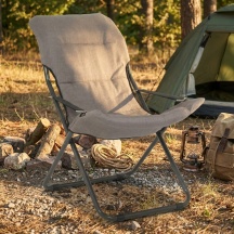 Metal Far I 5001 CANAPONE Sdraio da Giardino Pieghevole in Ferro 60x94x105h cm Taupe Canapone
