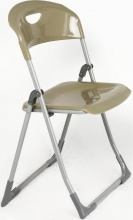 Metal Far 240TOR Sedia per Esterni Pieghevole Metallo 41x47x83 cm Tortora Brasil