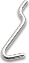 Metal Minuterie 2602 F.N. Gancio per Pannelli Forati Fig.2 Pezzi 200