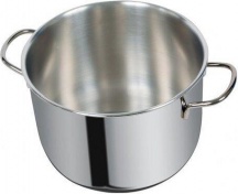 Metalsomma 152 24 PLUS Pentola a Induzione in Acciaio Inox cm 24 2 Manici Plus