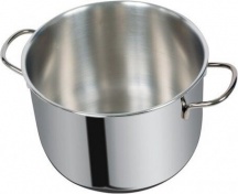 Metalsomma 152 26 PLUS Pentola a Induzione in Acciaio Inox cm 26 2 Manici Plus