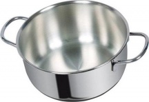 Metalsomma 155 28 Casseruola Induzione Acciaio Inox 28 cm Plus