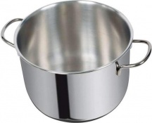 Metalsomma 30212 Pentola a Induzione in Acciaio Inox cm 12 2 Manici Dune