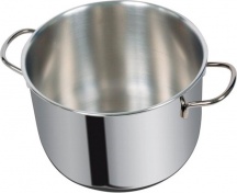Metalsomma 30220 Pentola a Induzione in Acciaio Inox cm 20 2 Manici Dune
