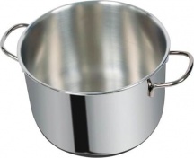 Metalsomma 30228 Pentola a Induzione in Acciaio Inox cm 28 2 Manici Dune