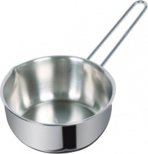 Metalsomma 31416 Casseruola Induzione Acciaio Inox 1 Manico cm 16 Dune