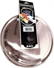 Metalsomma 43026 Coperchio Acciaio inox 1810 26 cm Pomolo e Vite antiruggine