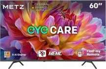Metz 60MUF7000Z Smart TV 60" 4K Ultra HD LED Google TV Nero