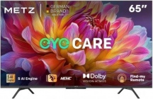 Metz 65MUF7000Z Smart TV 65" 4K UHD LED Google TV Vision Atmos Classe F Nero