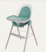 Micuna IKIDPICCOLAVERDE Piccola Evolutive - Seggiolone Pappa Evolutivo 0+ Mesi in Legno Verde