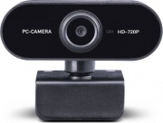 Midland W199 Webcam Microfono HD 720p USB 2.0 Sensore CMOS Nero