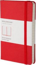 Moleskine QP060R Taccuino Notebook Pagine righe Copertina Rigida Rosso Scarlatto