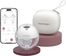 Momcozy 256178 Tiralatte Indossabile Singolo Smart con App 160 ml Grigio - M5 Smart
