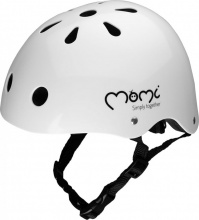 Momi ROBI00049 Casco Bicicletta per Bambini da 1 a 4 anni Regolabile Grigio - Mimi