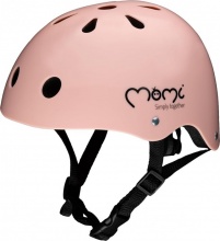 Momi ROBI00060 Casco Bicicletta per Bambini da 1 a 4 anni Regolabile Rosa - Mimi