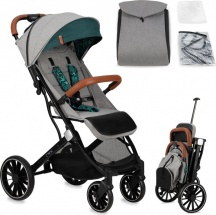 Momi WOPS00022 ESTELLE DAKAR Passeggino Leggero Compatto Pieghevole 22 Kg Jungle Gold