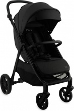 Momi WOSP00068 Clara - Passeggino Leggero Compatto Pieghevole da 0-4 Anni 0-22 Kg Nero