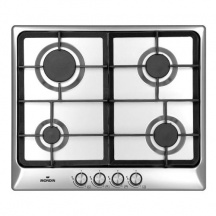 Mondin A0604VNGCX Piano Cottura 4 Fuochi a Gas 60x51 cm Inox MATERA