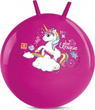 Mondo 6601 Palla per Saltare Kangaroo Unicorn per Bambini 3+ Anni Fucsia