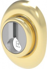Mottura DF37OL Defender Magnetico Porte Blindate Ottone Lucido 3 Chiavi 38x50x12-22 mm