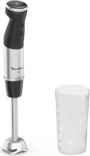Moulinex DD671810 Frullatore ad immersione 1000W Bicchiere InoxNero QuickChef+