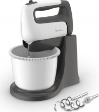 Moulinex HM4641 Sbattitore elettrico Mixer con Ciotola 500 watt Grigio HMX PrepMix