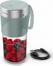 Moulinex LM1C0410 Frullatore Portatile per Smoothies a Batteria 300 ml  Lightmix