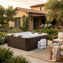 Mspa F-TR062W Tribeca Piscina Fuori Terra Idromassaggio SPA 6 Posti 160x160x65cm