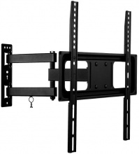 Munari SP339 Supporto TV a muro per Televisori 32" - 55" Peso max 35 Kg Nero