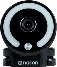 NACON PCWEBCAMRL Webcam Full HD Anello Luminoso Supporto Regolabile Nero