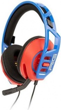 NACON RIG300PROHNR+B Cuffie Gaming con filo con Microfono per Switch Rosso e Blu