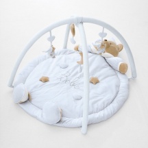 NANAN 12061A Palestrina Neonato con Giochi e Peluche colore Azzurro - Puccio