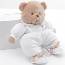 NANAN 1294A Orsetto per Lettino Carillon Peluche Prima Infanzia Azzurro 0+ Mesi