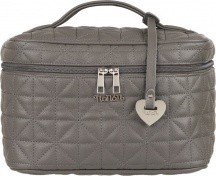 NANAN EPP3GR Beauty Case Neonato in Ecopelle Grigio - Pastello